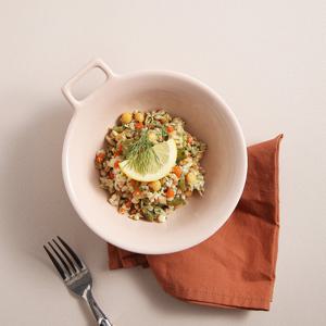 검트리 제이드 도자기 그릇 밥 공기 핸들 칩볼 1호 피치