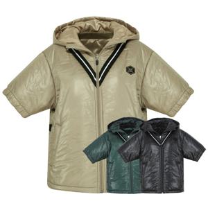 페라어스 여성 국산 골프 반팔 후드 패딩 AOW4MI7152