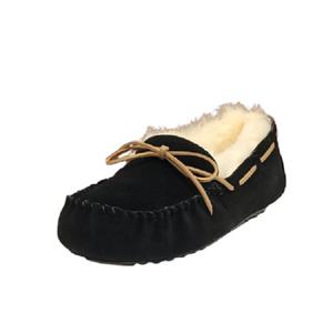 [탠디] 여성 퍼 로퍼 (굽 2CM) G24426_BLACK