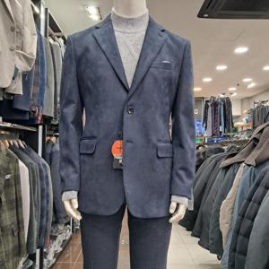 런던포그 HL01 스웨이드 저지 네이비 자켓 Lnfja731