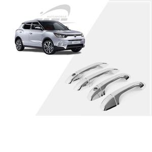 (도어캐치 몰딩) 2014이후 티볼리 크롬 손잡이 커버