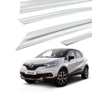 QM3 크롬 썬바이저 차량용 윈도우 창문 진흥 4P