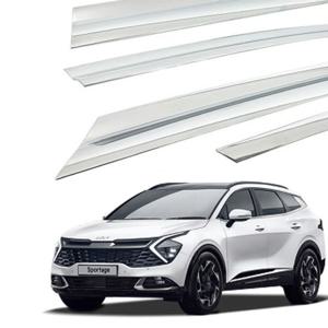 스포티지NQ5 크롬 썬바이저 차량용 윈도우 진흥 6P