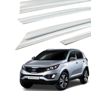 스포티지R 크롬 썬바이저 차량용 윈도우 창문 진흥 4P