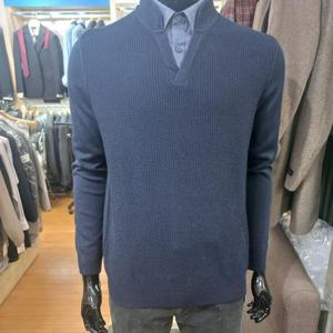 런던포그(계양) HL01 레이어드 헨리넥 니트 LOFNA410