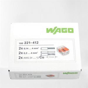 와고 커넥터 모든 전선용 WAGO 221_412 1BOX(100ea)