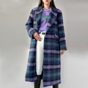 [금찌]금찌 리스 체크 누빔 코트 JK7092