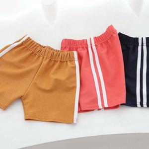 아기 유아 어린이 체육복 반바지 예쁜 라인 팬츠