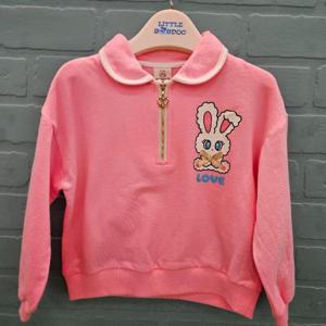 리틀밥독 HC35 뽀글토끼티셔츠 H241MTS04