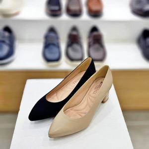 [탠디]심플 데일리 4CM굽 여성 펌프스 구두 2color 124201_DG