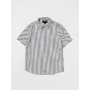 키즈 엠포리오 아르마니 패턴 셔츠 3D4CJF4N8KZ F147 Grey