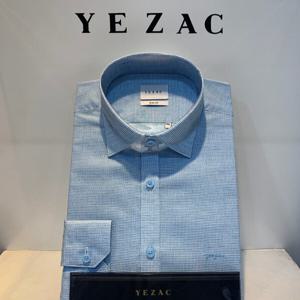 [예작]린넨 쿨 잔패턴 슬림핏 긴팔 셔츠 (YJ4SBS163/MI)_DG