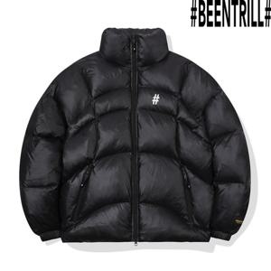 [빈트릴]히든 후드 다이애그널 헤비 다운 패딩 BA244DJ004