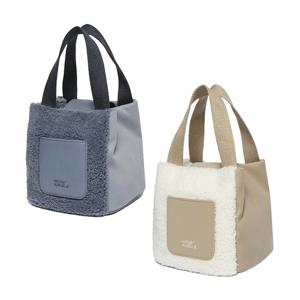 [와이드앵글] 여성 CO 퍼 믹스 미니 토트백 L_WWW24B01