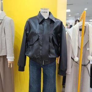 르피타 DP01 블루종 집엎레더자켓 L251ULJ201