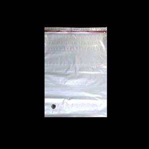 비닐봉투 (BM) 타공형 접착식 비닐 PE봉투 15X25cm+4cm 400매