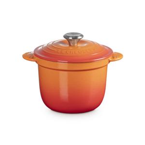 [수분커버증정] 르크루제 고메밥솥 18cm(2.0L) 주황 실버놉