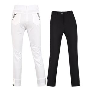 보스케 여성 가을 골프웨어 반밴딩 시보리 라인 골프바지 L12419