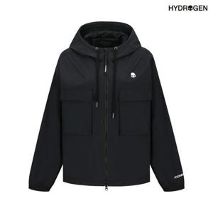 [하이드로겐] 여성 아웃포켓 방풍자켓 H21D1JP606_BK