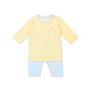 오가닉맘 엘민배색모달칠부내의(MKSL7B03)