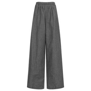 샵앤) 여성 허리밴딩 스트라이프 일자 와이드 팬츠 NTT-WPT-20304-흑청