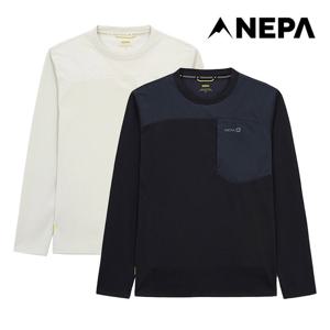 네파 남성 패스파인더 스트레치 긴팔 라운드티셔츠 7L15303