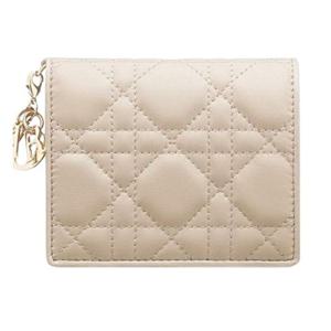 디올 레이디 디올 미니지갑 샌드컬러 S0178ONMJ