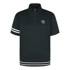 [레노마골프] 여성 조직감 등판 프린팅 반집업 반팔 티셔츠 RWTHN6123-819