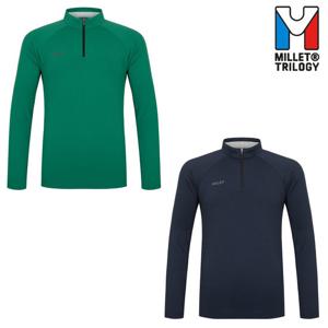 [밀레 (행사)]남성 봄여름 신축성 냉감소재 아스킨 긴팔 티셔츠_MXUST021