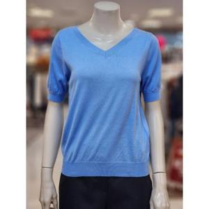 SOUP 세이브존07 브이넥 반팔 니트 SB4SK91