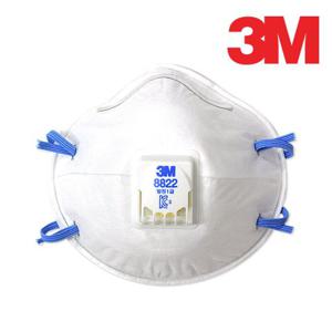 3M 방진 마스크 8822 안면부 여과식 방진1급 1개