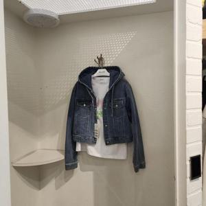 인터크루 HC10 여중청후드세미크롭데님자켓 ITY1EJ54A