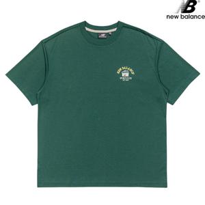 뉴발란스 NBNED22463-HT NB BOY 레터링 그래픽 반팔티 남녀공용 티셔츠