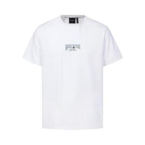 [하이드로겐] 유니 돌로미테 등판 그래픽 반팔 티셔츠 H31E2TR135_WH