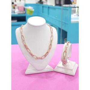 로뎀 세이브존05 Elegance 레이어드 체인 목걸이 팔지 세트1 RDE24030113