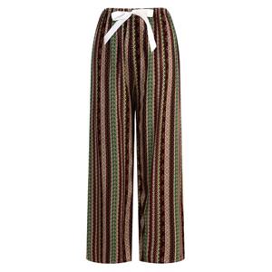 샵앤) 여성 허리밴딩 편안한 해변 냉감 9부 와이드 팬츠 CHA-WPT-20367-커피줄