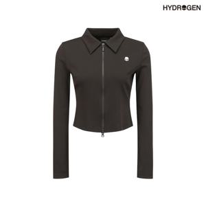 [하이드로겐] 여성 골지 크롭 트랙탑 H21D1FT601_BR