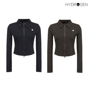 [하이드로겐] 여성 골지 크롭 트랙탑 H21D1FT601