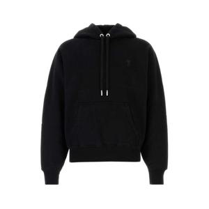 아미 후드 티셔츠 USW274747001 BLACK DOM