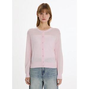 [시스티나] KP2510 시스루 라운드넥 가디건/ 여성가디건