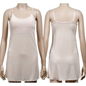 국산 인견 슬립 원피스 캡내장 웨어 천연풍기 속옷