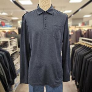 런던포그 HC05 폴리 리플 긴팔 티셔츠 LOFTA18Z