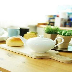 홍차티포트 녹차용으로도 좋은 퓨어화이트 홍차 티포트