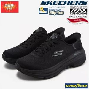 스케쳐스 여성 맥스쿠셔닝 아치핏 2.0 와이드핏 슬립인스 SP0WRCFX061-LP