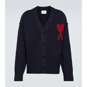 Ami Paris Ami De Cur 버진 울 카디건 P00832349