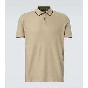 로로피아나 Brentwood 코튼 블렌드 피케 폴로 셔츠 P01008087