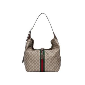 구찌 재키 1961 미디움 숄더백 베이지 에보니 슈프림 758684-FACIP-8747