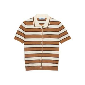 프라다 니트 폴로 탑 P25N62SOOO17KK