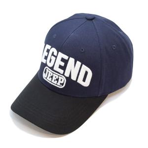 [지프]남여공용) LEGEND 앞챙 배색 6각 네이비 캡 모자 JO2GCU087
