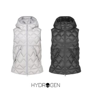 [하이드로겐] 여성 트레일러닝 경량 다운 베스트_H21D4JS102